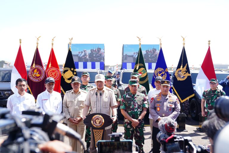Panglima TNI Terima 650 Unit  Ransus Maung dari Kemhan untuk Perkuat Pertahanan NKRI