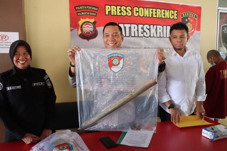 Ungkap Penganiayaan Di Tengah Pawai Obor, Polresta Pontianak Tangkap 2 Pelaku