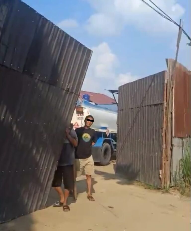 Beberapa Oknum Media backup Gudang Penimbunan BBM Ilegal
