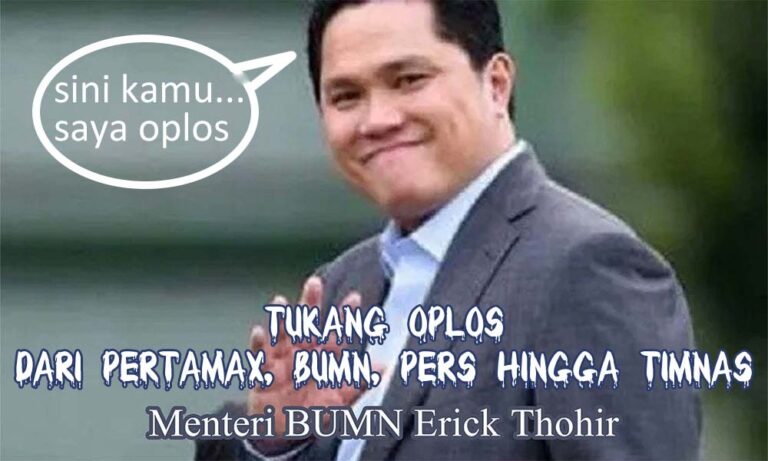 Erick Tukang Oplos: Dari Pertamax, BUMN, Pers hingga Timnas