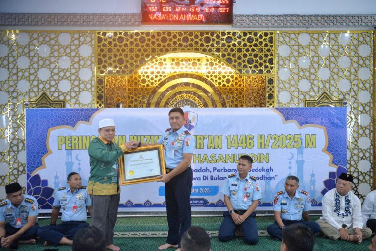 Lanud Sultan Hasanuddin Gelar Peringatan Nuzulul Quran 1446 H/2025 M