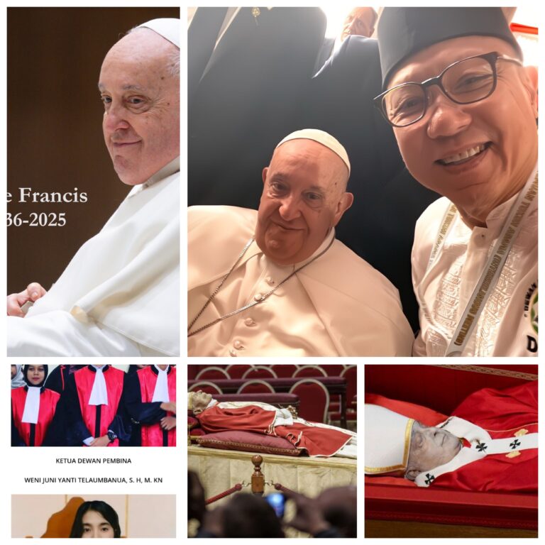 Paus Fransiskus Berpulang, Vox Poin Indonesia dan PITI Sampaikan Belasungkawa