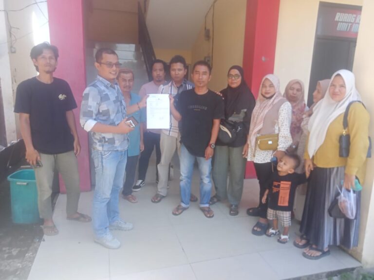 PKL Eks Ujung Tanjung Laporkan Pengerusakan ke Polisi