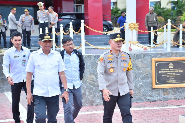 Kapolda Sulteng, Gubernur, dan Komisioner KPU RI Tinjau Langsung PSU di Parigi Moutong