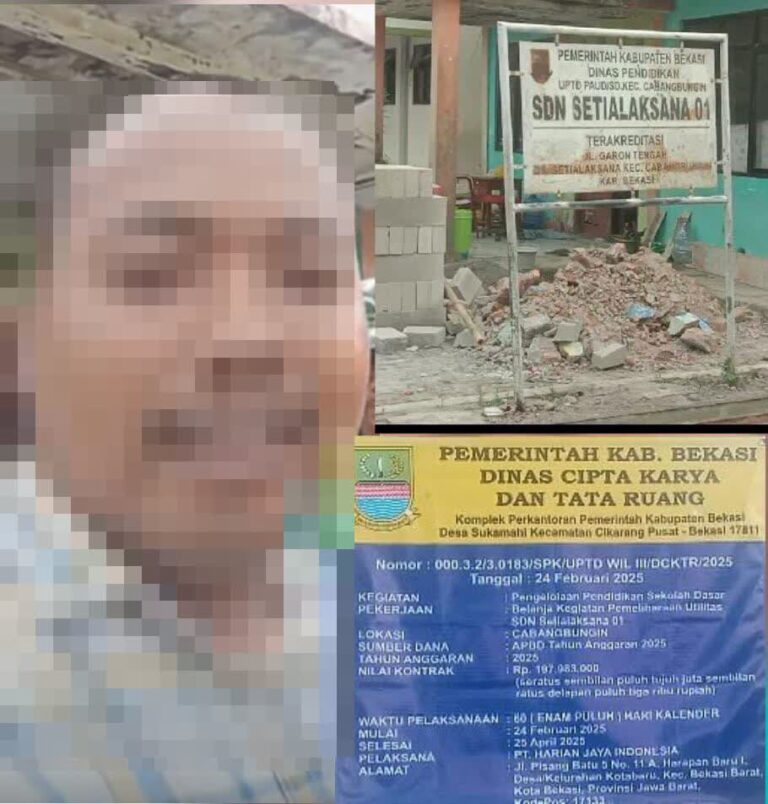 Di Tegur Masyarakat, Oknum Pemborong ‘Ngamuk’ Viralin Masyarakat