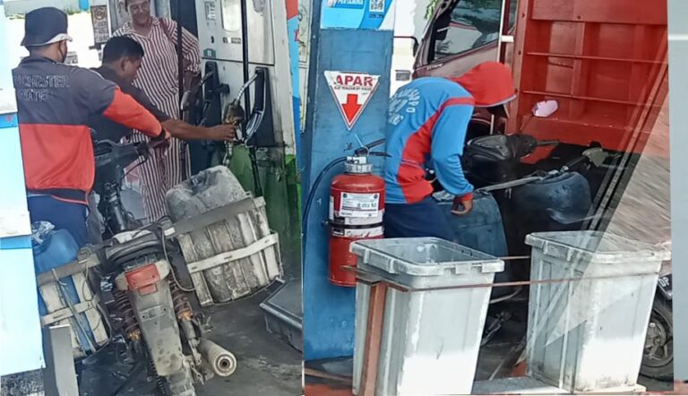 Bikin Hebo!! Mafia BBM Diduga Beraksi di SPBU Ponrangae, Kapolres Sidrap di Minta Turun Tangan