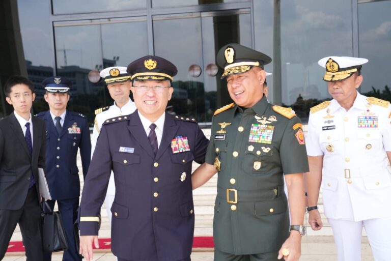 Tingkatkan kerjasama Militer, Panglima TNI Terima CC Panglima Angkatan Bersenjata Jepang