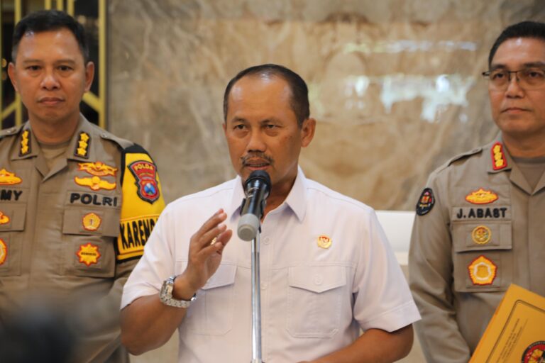 Marsda Eko Dono Indarto Pimpin Monitoring Pemberantasan Premanisme di Jawa Timur