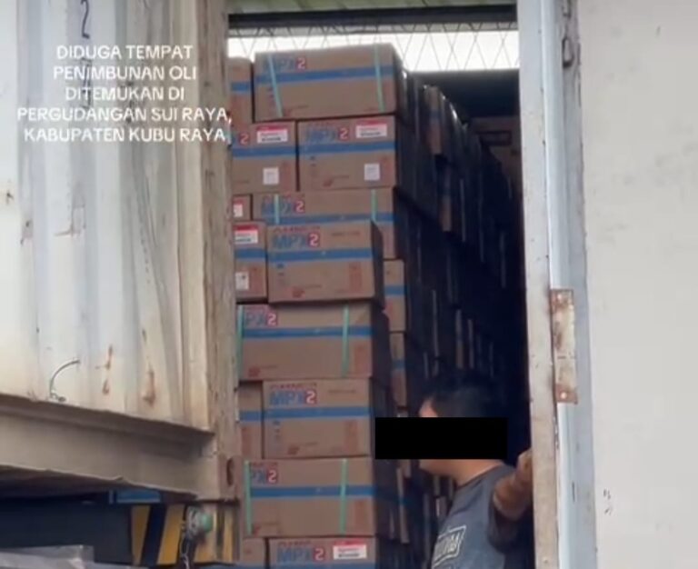 Gudang Gelap di Kubu Raya Diduga Timbun Oli Ilegal, LIRA Desak Penindakan