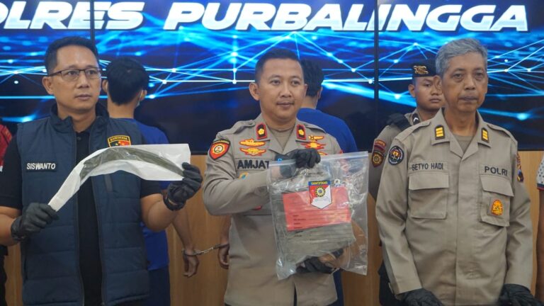 Sepuluh Hari Pelaksanaan Ops Aman Candi 2025, Polres Purbalingga Ungkap Dua Kasus