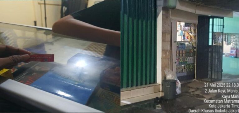Viral..!! Terkesan Pembiaran Toko Obat Keras Membuat Warga Matraman Resah