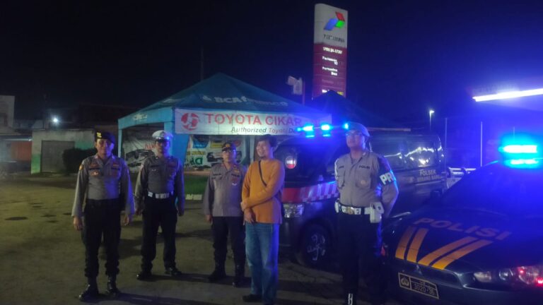 Antisipasi Guantibmas 3C dan Premanisme, Dalam Rangka OPS Berantas Jaya-2025 Polsek Serang Baru Gelar Patroli Preventif