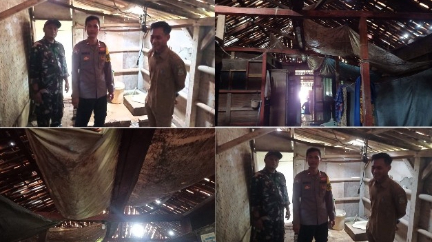 Polri Untuk Masyarakat..! Bentuk Kepedulian,Polsek Serang Baru Akan Ajukan Rumah Tidak Layak Huni ke Baznas Kabupaten Bekasi
