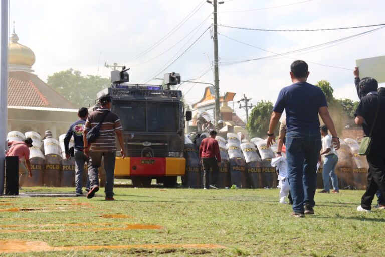 Dihadiri Tim Asistensi Polda Jateng, Polres Kebumen Gelar Pelatihan Manajemen Taktis dan Penanganan Konflik Sosial
