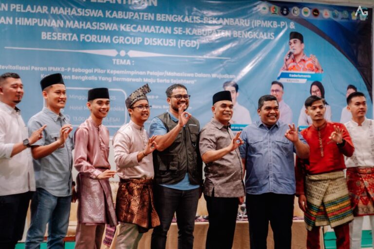 IPMKB-P Periode 2025-2027 Resmi Dilantik, Bupati Bengkalis Bawa Kabar Gembira Prihal Beasiswa”