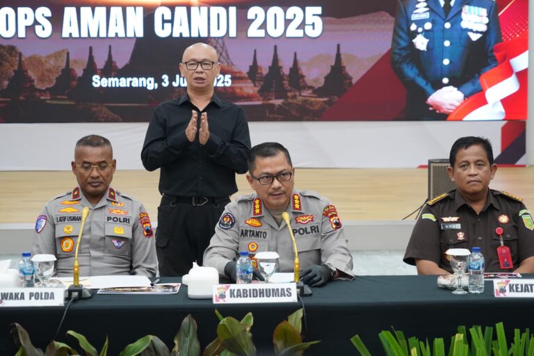 Polda Jateng Ungkap 711 Kasus Premanisme dan Amankan 916 Tersangka Selama Masa Operasi Aman Candi 2025