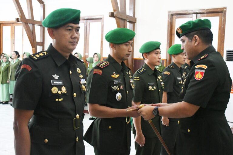 Tongkat Komando Kodim Boyolali Resmi Berganti