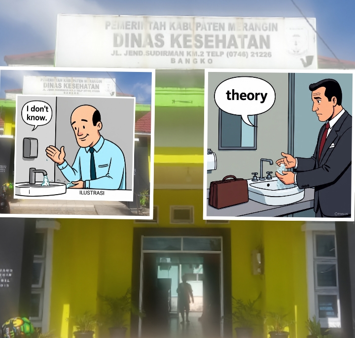 Pimpinan Dinkes Meranging Dinilai Gagal Tegakkan Disiplin, Abaikan PP 94/2021”.