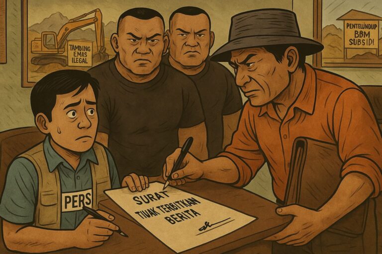 Viral! Wartawan Diintimidasi di Kalbar: IMO Indonesia Desak Polda Tangkap Pelaku PETI dan Penyeleweng Solar Subsidi