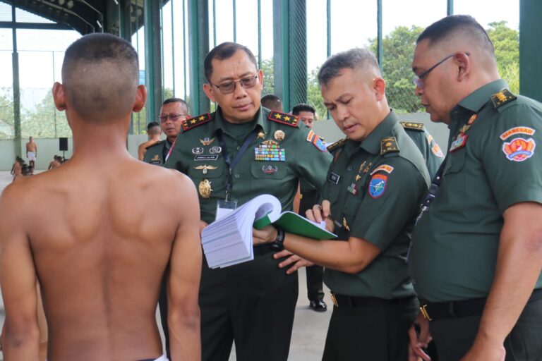Pangdam XII/Tpr Pimpin Sidang Pemilihan Penerimaan Calon Bintara PK TNI AD TA 2025