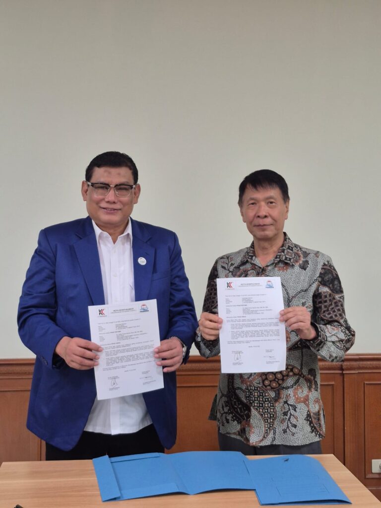 Penandatanganan MoU Pramarin dengan  PT Kemenangan.