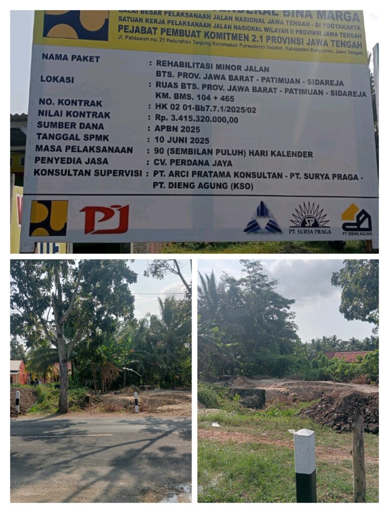 LSM Harimau PAC Patimuan Soroti Dugaan Penjualan Galian Proyek Jalan di Patimuan, Rawaapu, Minta Media Beritakan Transparansi Anggaran