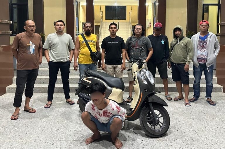Tim Macan Raya Bekuk Pelaku Curanmor di Kubu Raya dalam Waktu Kurang dari 48 Jam