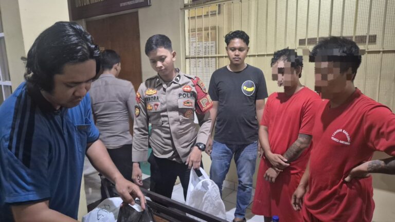 Polresta Banyumas Tangkap Dua Pengedar, 7.05 Gram Sabu Diamankan