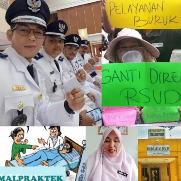 Direktur RSUD Cabangbungin Dinilai Tak Punya Rasa Malu, Ditolak Masarakat Dan Kepala Desa Se-kecamatan Cabangbungin