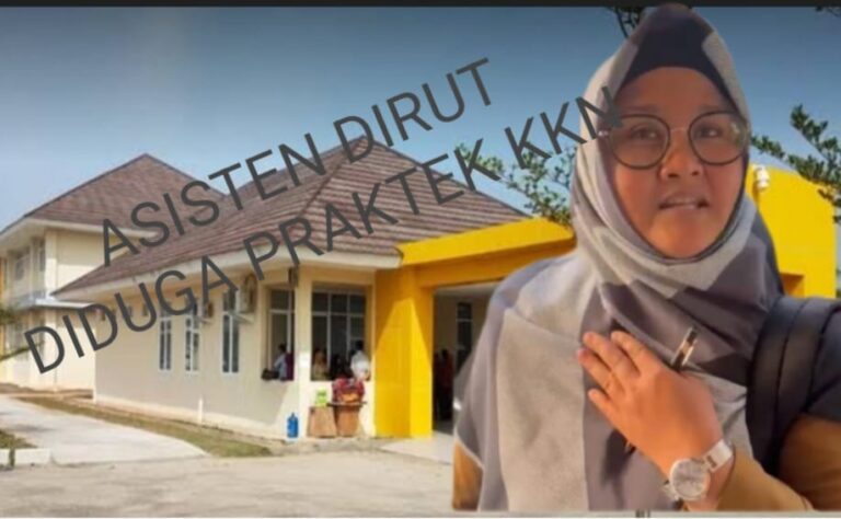 Asisten Dirut RSUD Diduga Hasil Praktik Nepotisme