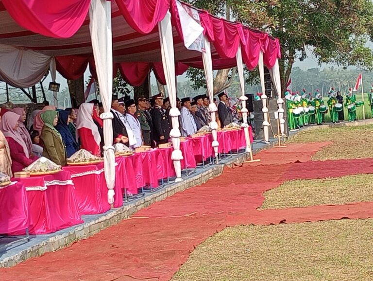 Peringatan HUT Ke-80 RI di Patimuan Berlangsung Khidmat, Ratusan Warga Turut Serta