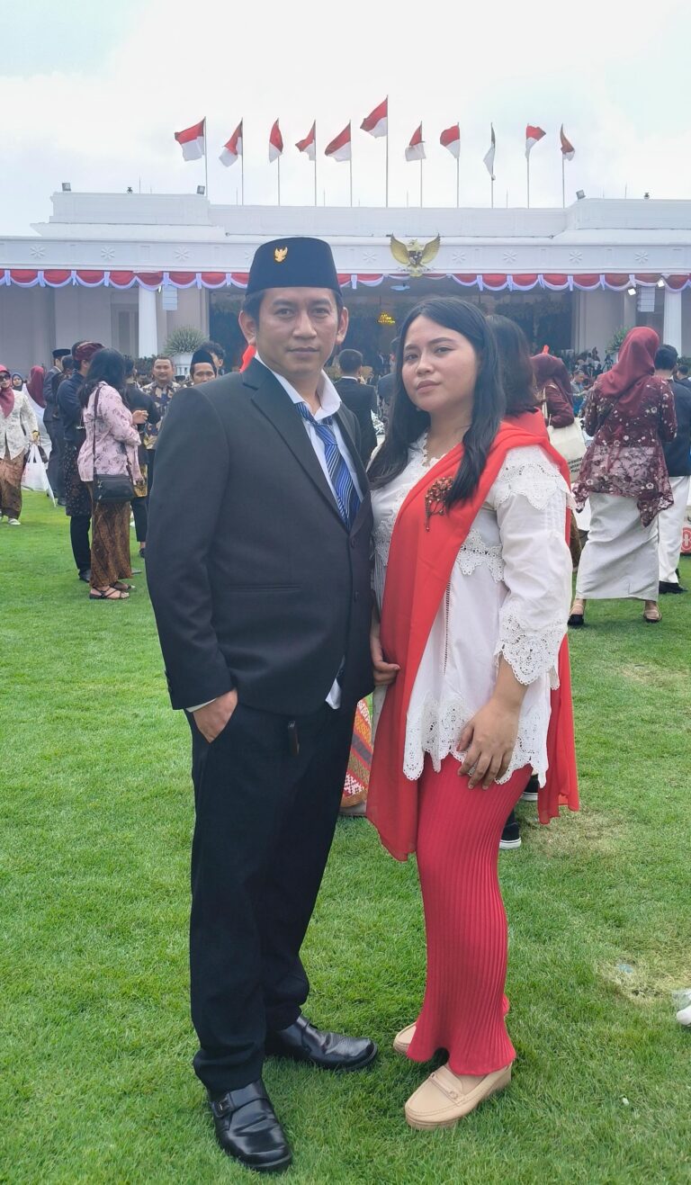 Ketua umum dewan pers Nusantara menghadiri undangan keistana untuk upacara HUT RI ke 80