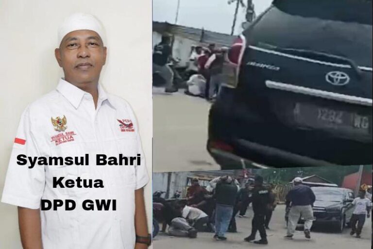 Syamsul Bahri Ketua GWI :​Kekerasan terhadap Pers di Serang: Demokrasi di Ujung Tanduk?