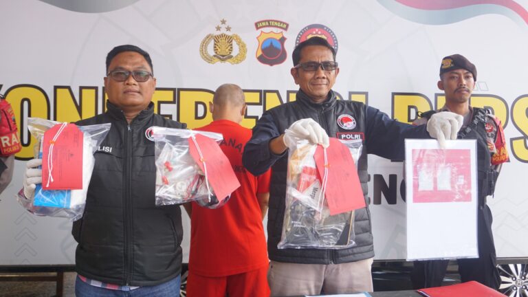 Ringkus Kurir, Polres Purbalingga Amankan 20 Gram Sabu
