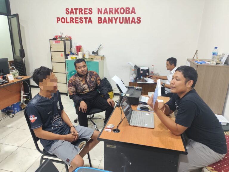Berkat Peran Masyarakat, Polresta Banyumas Gagalkan Peredaran Psikotropika, Dua Tersangka Ditangkap