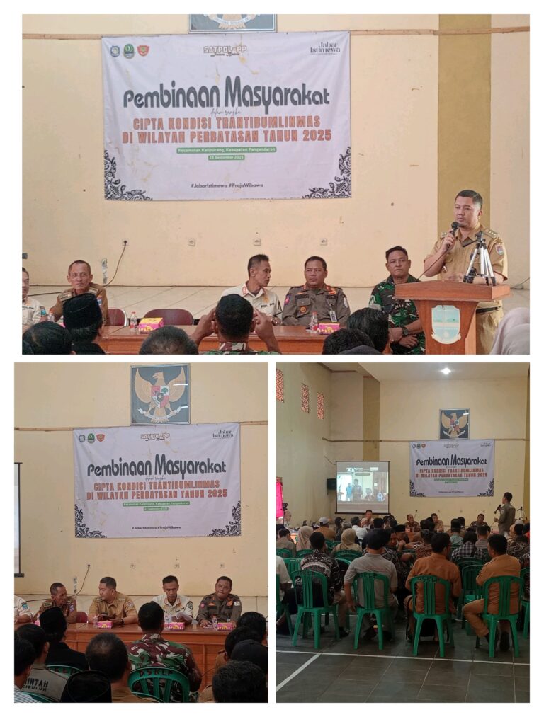 Satpol PP Jabar dan Jateng Bersinergi dalam Pembinaan Masyarakat di Wilayah Perbatasan
