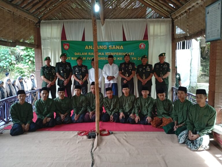 Anjang Sana Dalam Rangka HUT Rindam IV/ Diponegoro Ke  64 Tahun    2025