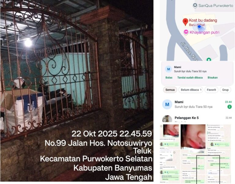 Tujuan baik kena Modus  Penipuan niat bantu Biaya KOS, Berujung Ancaman Pemerasan Setelah Kenal Dari Aplikasi Mechat atas nama Tiara