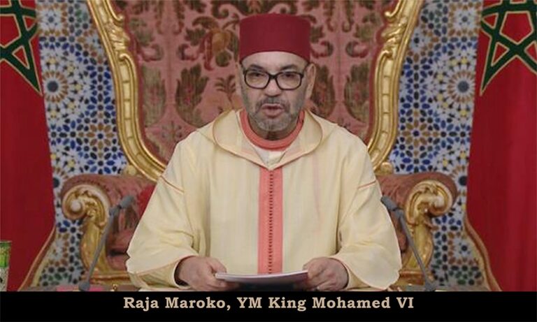 Raja Maroko Sampaikan Pidato kepada Rakyatnya, Ini Teks Lengkapnya