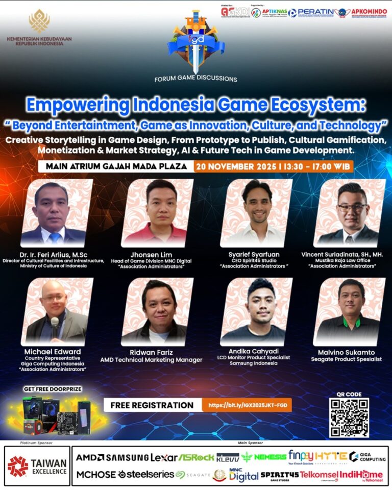 Festival Game Terbesar Indonesia, IGX 2025, Siap Gelar Puncak Akbar di Jakarta