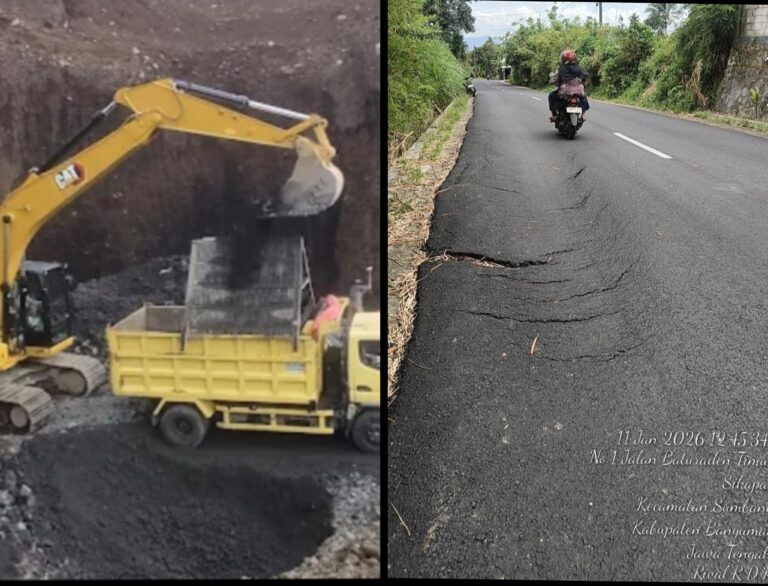 Menolak Galian C Warga Kec. Sumbang dan Aliansi Warga Peduli Masyarakat Tolak Aktivitas Tambang di Kaki Gunung Slamet