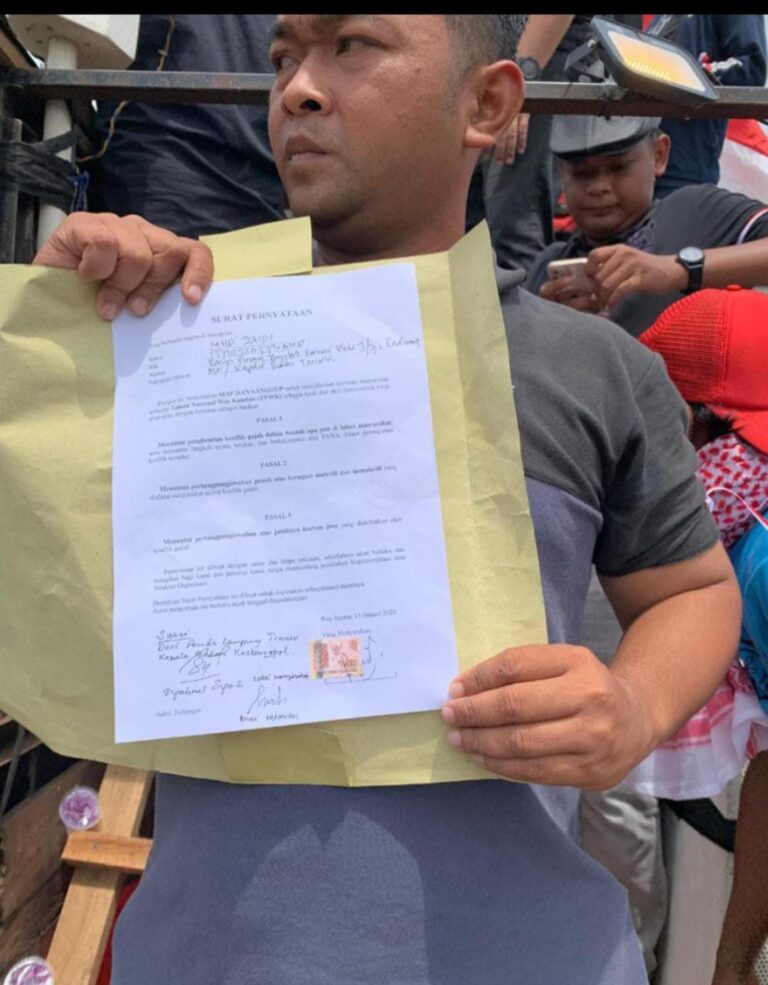 Pesanan elite politik lamtim Tuntutan Krusial “Hilang” di Meja Perundingan