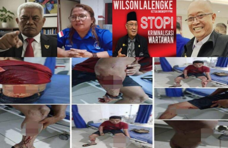 AKSI KEJI DI DEPAN ISTRI : Koalisi 15 Organisasi Pers Nasional Desak Presiden dan Kapolri Terapkan Pasal Percobaan Pembunuhan Berencana Terhadap Wartawan Di Balut