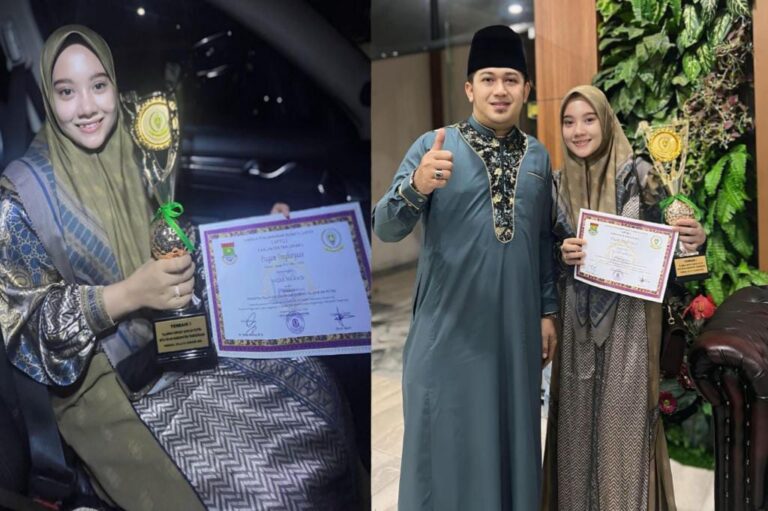 Nadia Hawasyi Menjuarai MTQ Kabupaten Tangerang, KH. Zaky Mubarok : Suara Merdu dan inspirasi Dukungan Keluarga