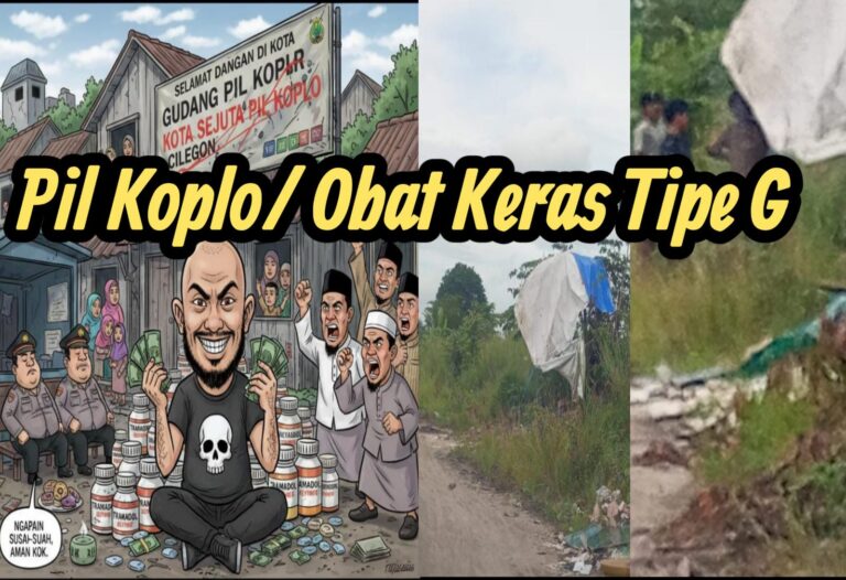 Bisnis Tramadol MWD Menggurita di Lahan Pemkot: Membunuh Generasi Muda di Bawah Hidung Penguasa Cilegon