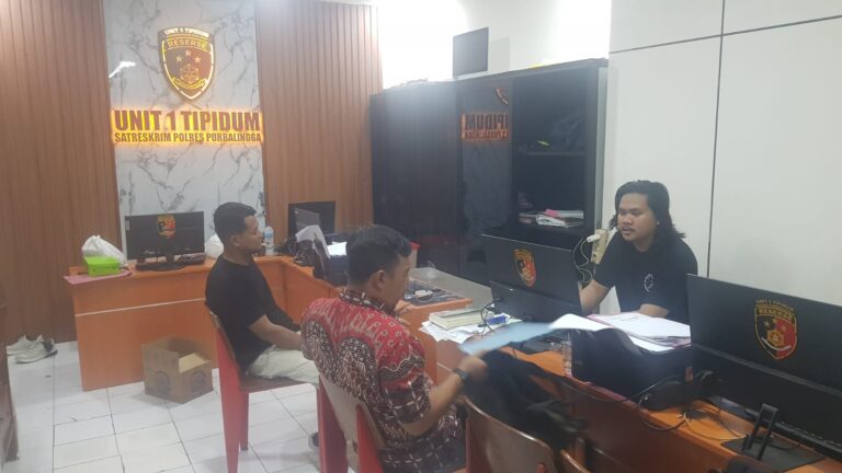 Munthohar Lapor Mantan Istrinya ke Polres Purbalingga, Atas Dugaan Tindak Pidana Pencurian