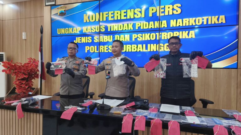 Polres Purbalingga Ungkap Dua Kasus Penyalahgunaan Narkoba