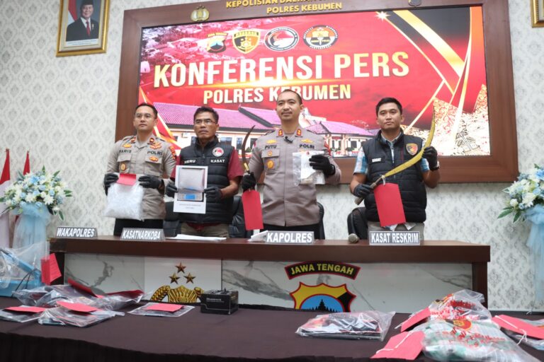 Polres Kebumen Ungkap Sejumlah Kasus dalam Operasi Pekat Ramadan