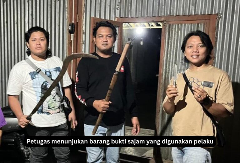 Tiga Terduga Begal, Diamankan Polres Kebumen, Ancam Korban dengan Sajam di Mirit