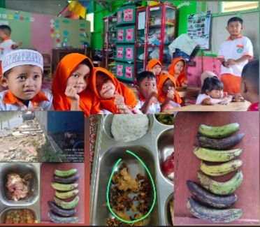 ​Ironi di Kampung Laut, Siswa Menanti Gizi, yang Datang Buah Busuk dan Petugas yang Tak Disiplin.